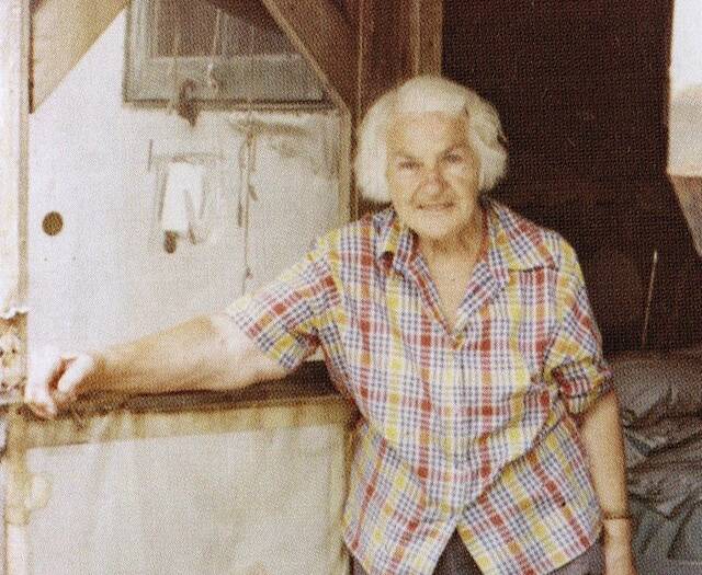 Dorothy 'The Root Beer Lady' Molter at her Knife Lake resort