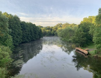 Minnehaha Creek before the Falls